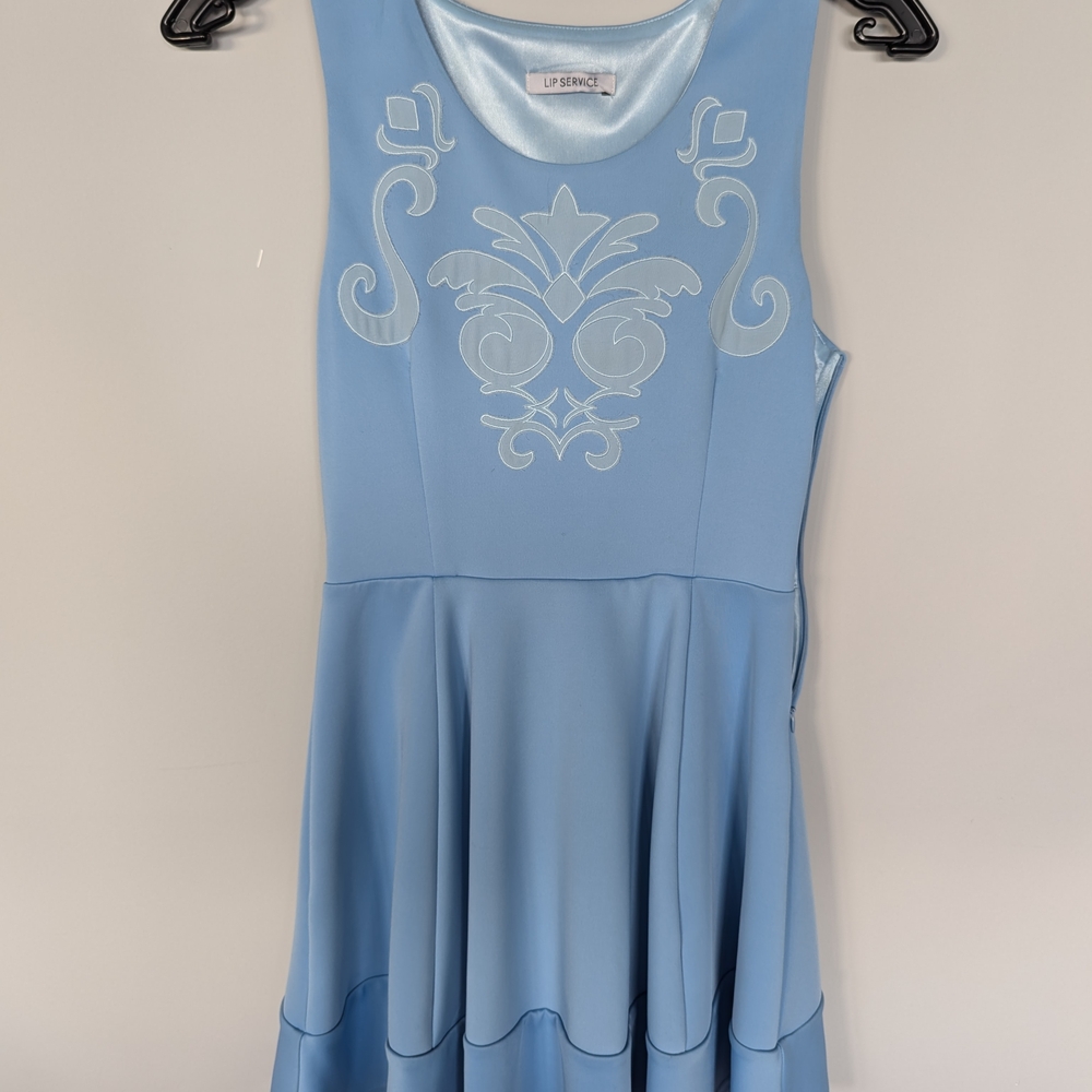 Light Blue Sleeveless Dress